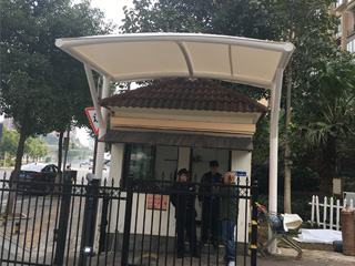 長沙卓越蔚藍城邦·淺水灣出入口膜結構