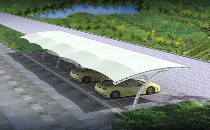 汽車停車棚膜結(jié)構(gòu)