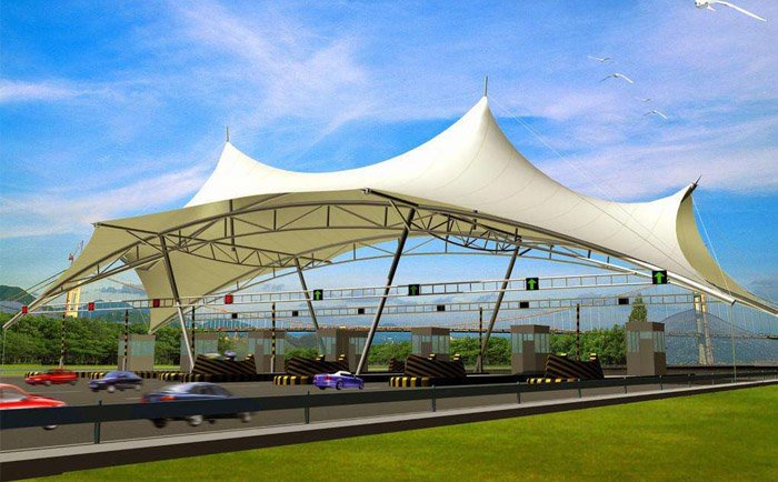 膜結(jié)構(gòu)收費(fèi)站工程