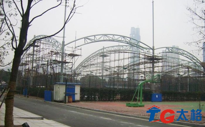 南山區體委門球場膜結構工程