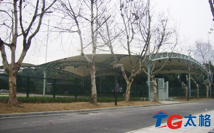 南山區體委門球場膜結構工程