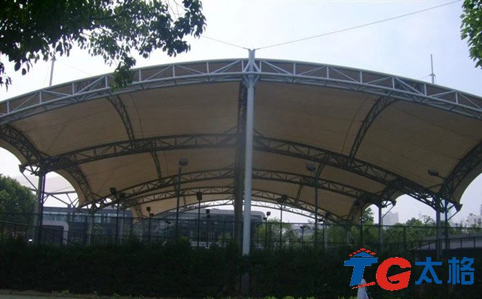 南山區體委門球場膜結構工程