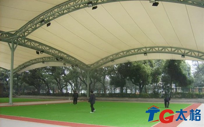 南山區體委門球場膜結構工程