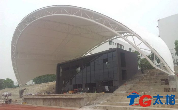 最終膜結構看臺效果呈現