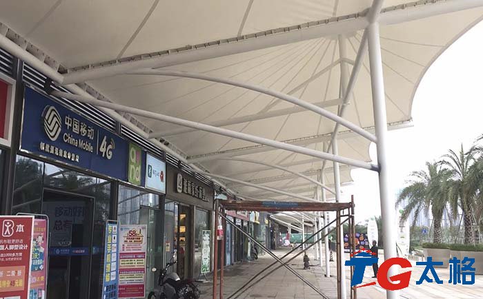 惠州CCG景觀膜結構工程