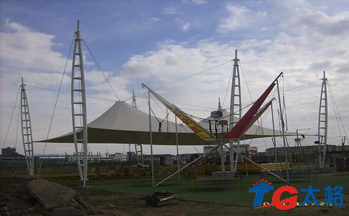 張家港市兒童主題樂(lè)園景觀膜結(jié)構(gòu)工程