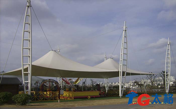 張家港市兒童主題樂(lè)園景觀膜結(jié)構(gòu)工程