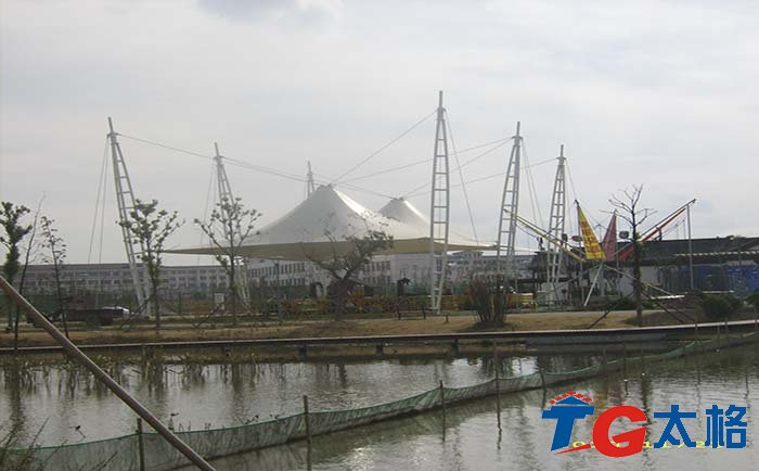 張家港市兒童主題樂(lè)園景觀膜結(jié)構(gòu)工程