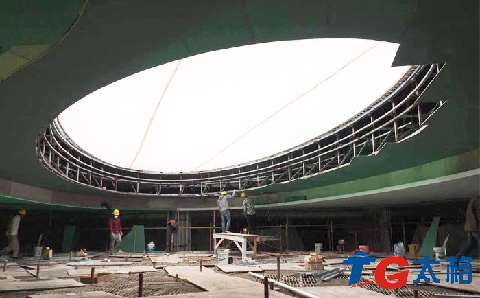 港珠澳大橋珠海口岸景觀膜結構項目