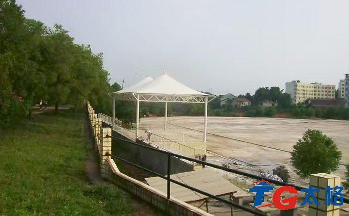 衡陽師范學校主席臺體育設施膜結構項目