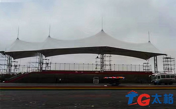 內蒙古烏海市烏達區膜結構看臺項目工程