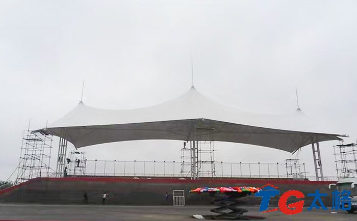 內蒙古烏海市烏達區膜結構看臺項目工程