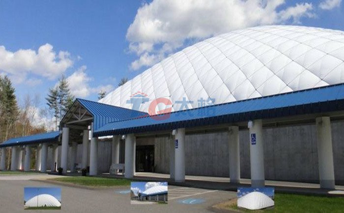 沈陽(yáng)市充氣膜結(jié)構(gòu)工程實(shí)景圖