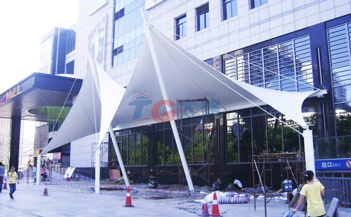 寶安時代城購物中心景觀膜結構