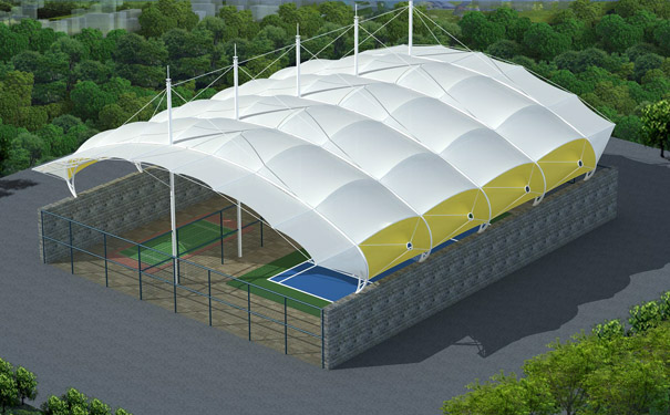 具有高抗張拉強度的膜結構膜材