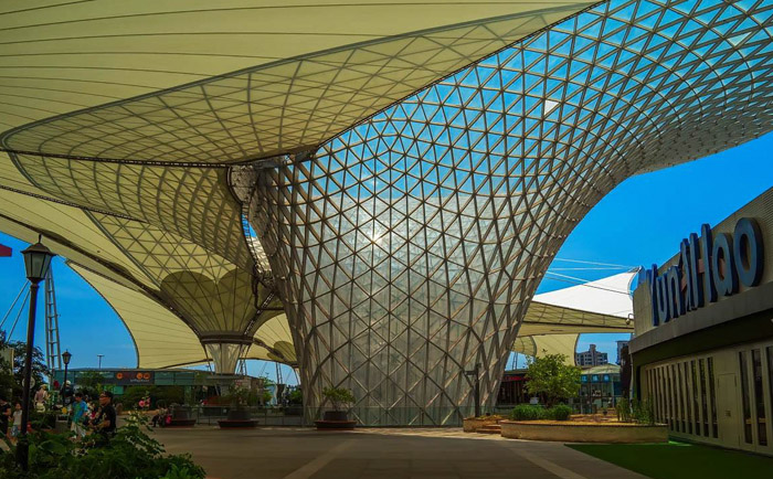 內壓是膜結構設計中的一個可變參數