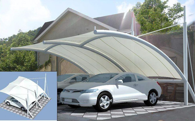 適合私家使用的膜結構車棚
