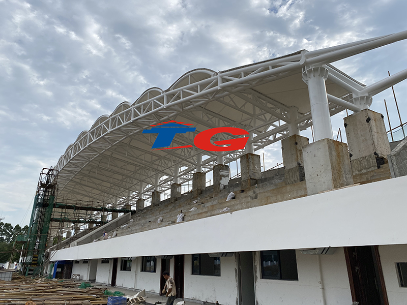 佛山樂從文化公園體育看臺膜結(jié)構(gòu)