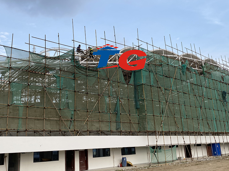 佛山樂從文化公園體育看臺膜結(jié)構(gòu)