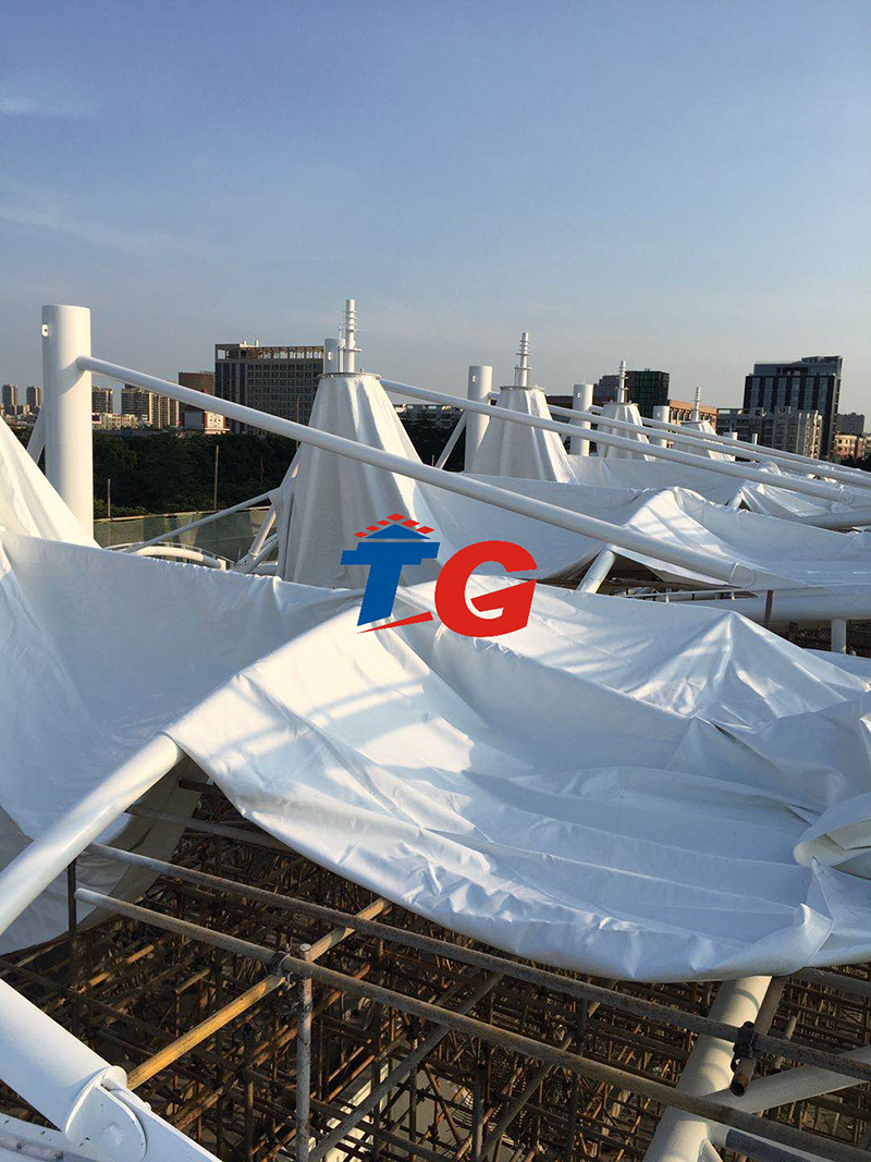 佛山樂從文化公園體育看臺膜結(jié)構(gòu)